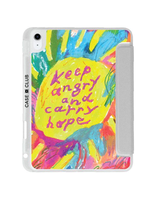 iPad Gen 10th/11th 2025 Clear Grey Sun Signature by Juli Baker
