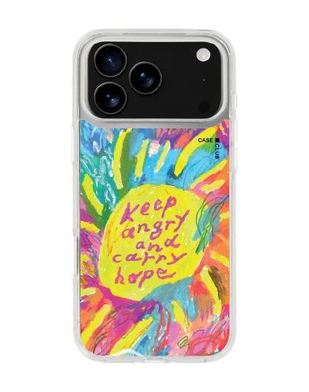 iphone 17 pro max clear magsafe sun signature by juli baker