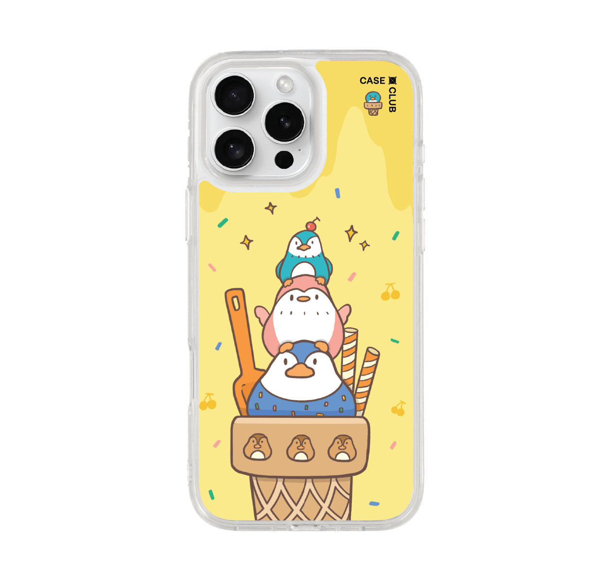 เคสใส iphone 16 pro max magsafe เพนกวินซันเด