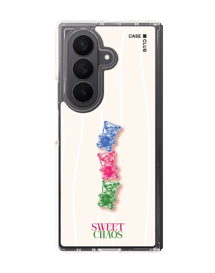 samsung galaxy z fold 7 clear magsafe sweet chaos bear