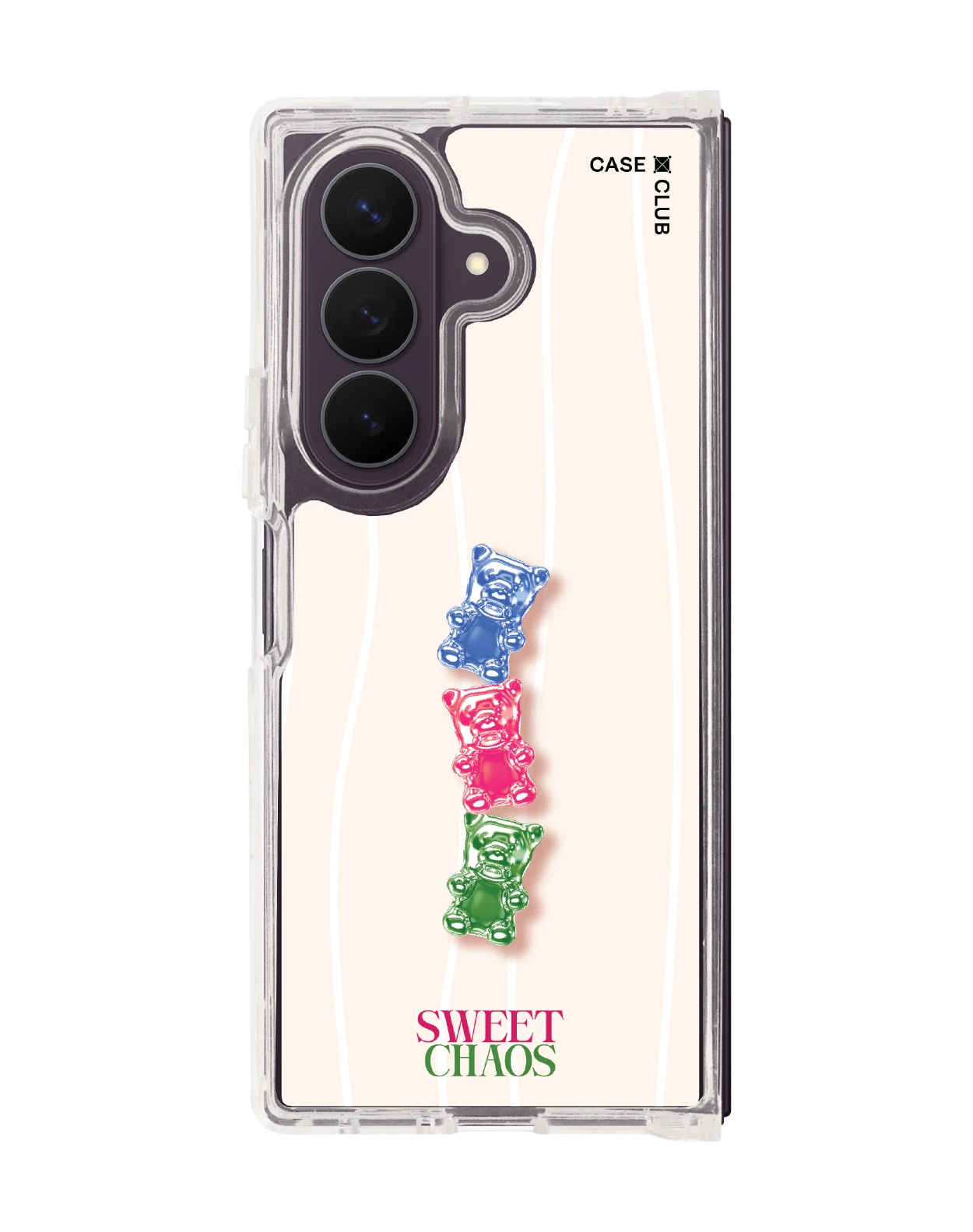 samsung galaxy z fold 8 ultra clear magsafe sweet chaos bear