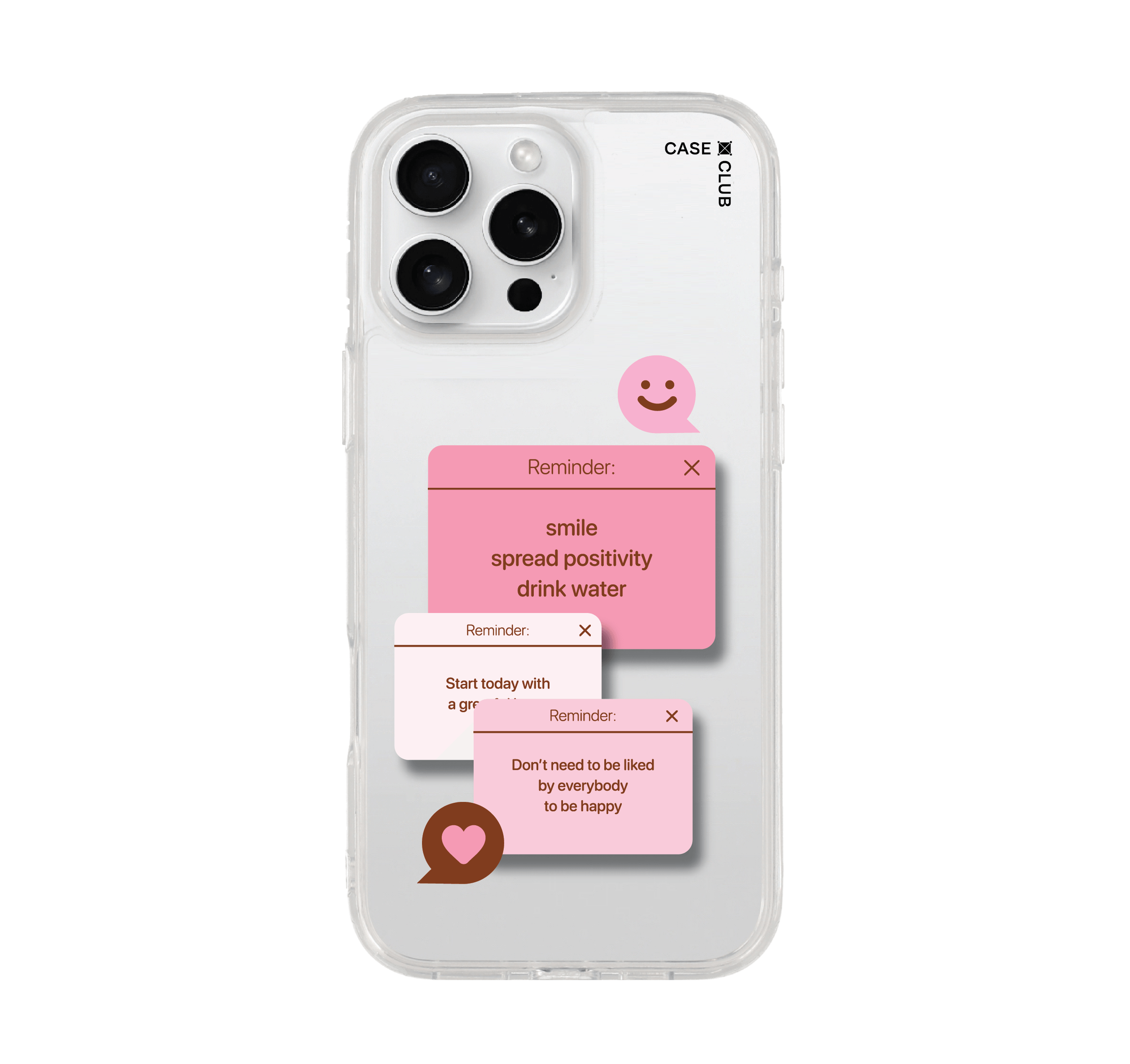 เคสใส iPhone 16 Pro Max ป๊อปอัพ