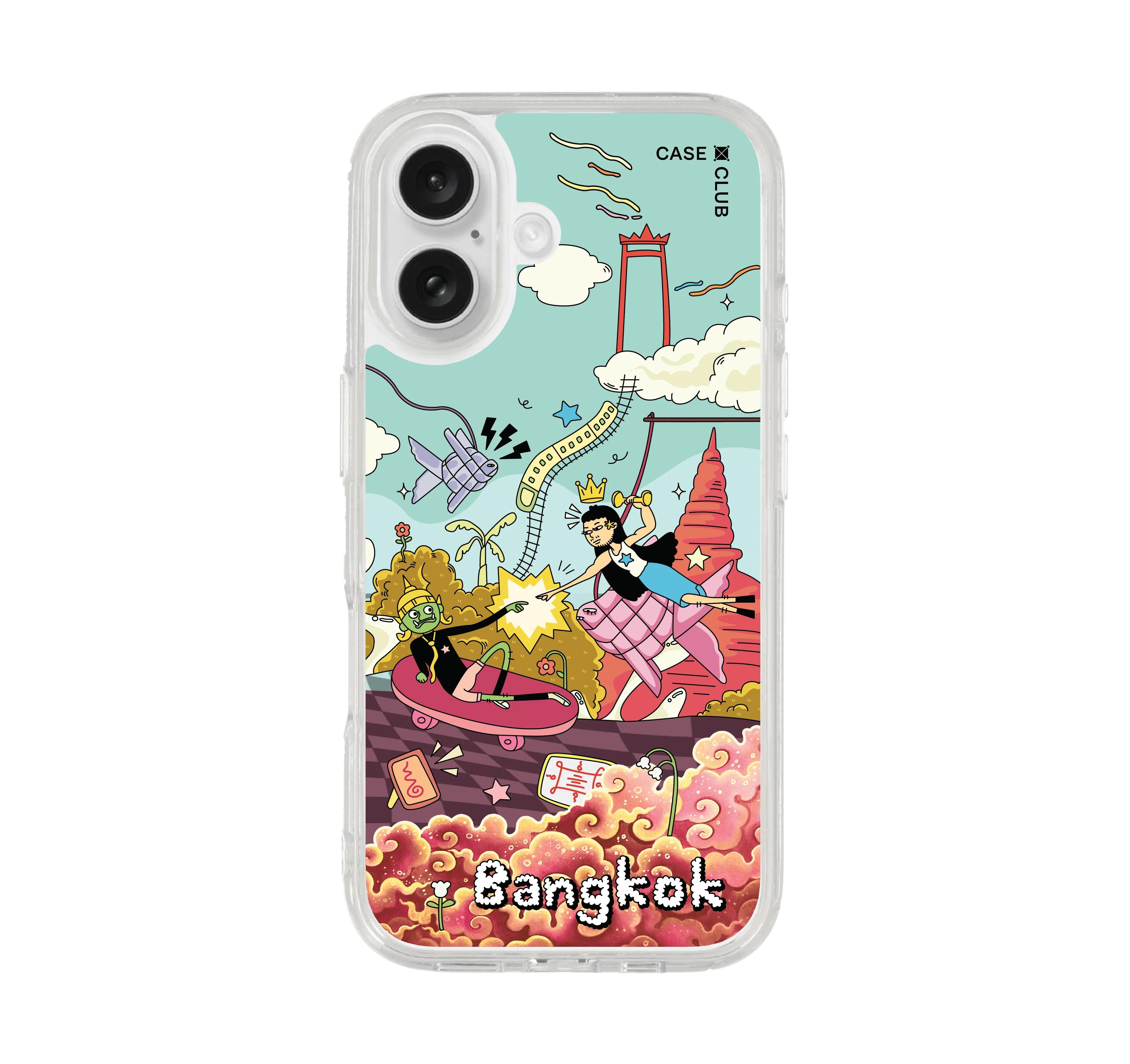 เคสใส iphone 16 เสน่ห์ไทยแลนด์