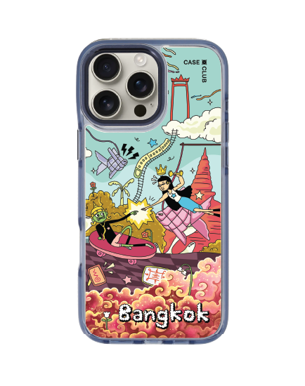 iPhone 16 Pro Max Clear Blue MagSafe Thai Angel Touch