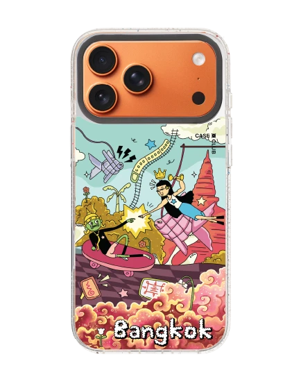 เคสกระจกใส iphone 17 pro max mirror magsafe กลิ่นอายกรุงเทพฯ เสน่ห์ไทยแลนด์