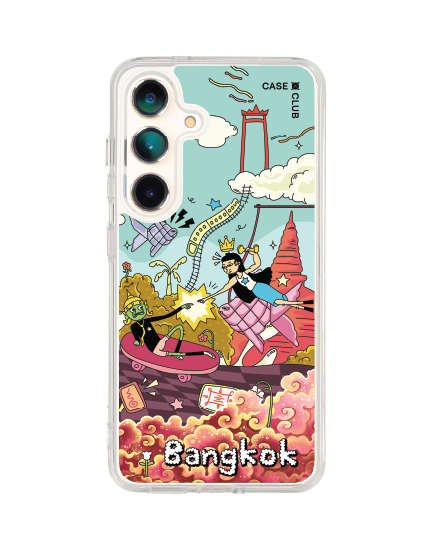 เคสใส samsung galaxy s25 magsafe กลิ่นอายกรุงเทพฯ เสน่ห์ไทยแลนด์