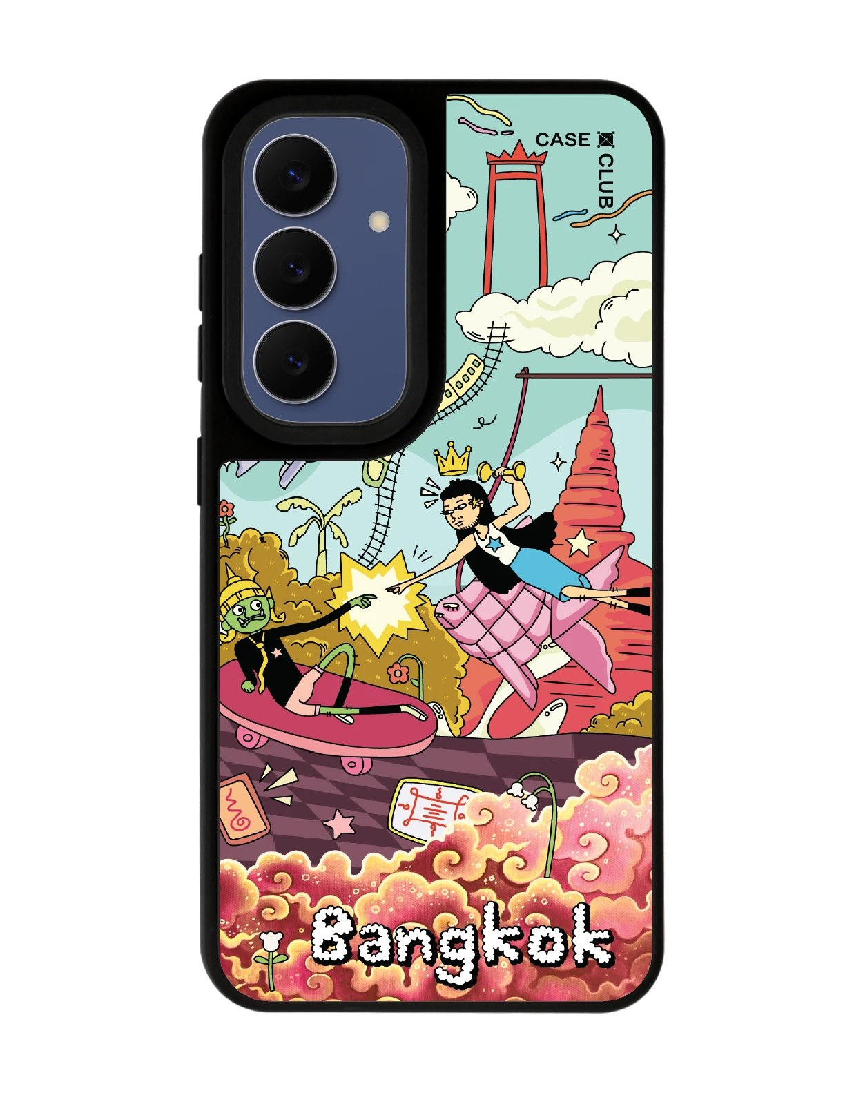 เคสกระจกดำด้าน samsung s24 magsafe เสน่ห์ไทยแลนด์