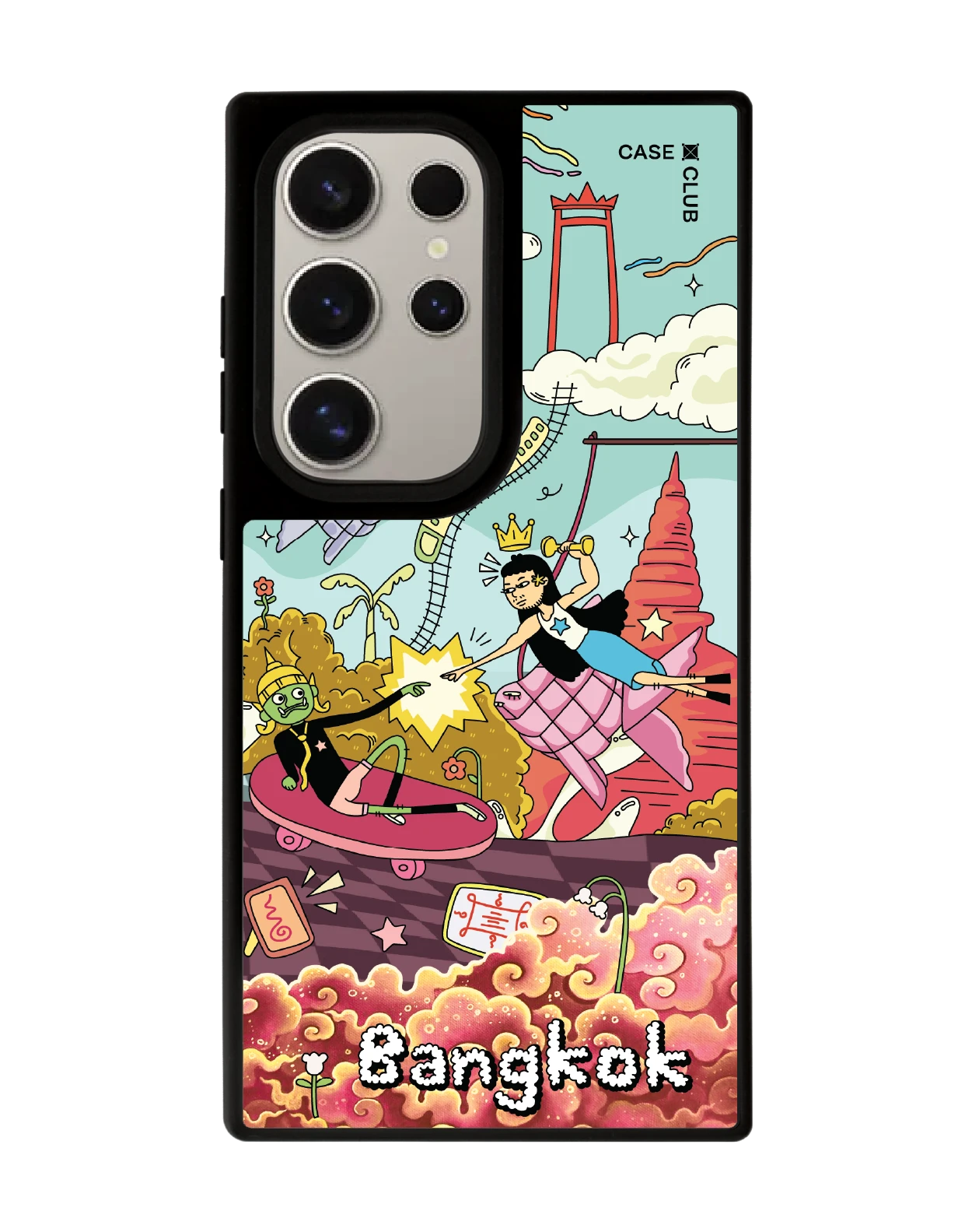 เคสกระจกดำด้าน samsung s24 ultra magsafe เสน่ห์ไทยแลนด์