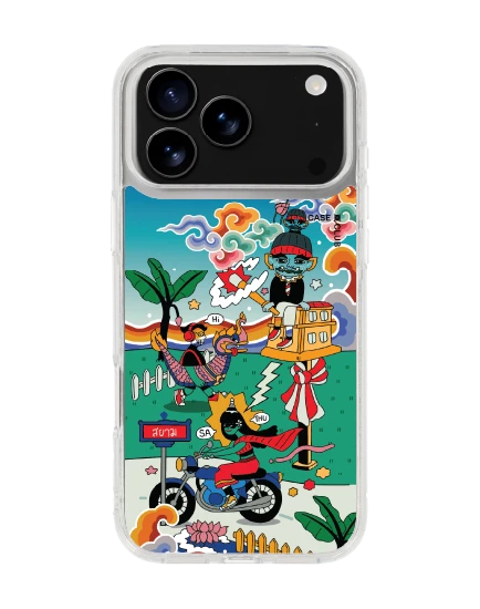เคสใส iphone 17 pro max magsafe ไบค์เกอร์ไทยสไตล์