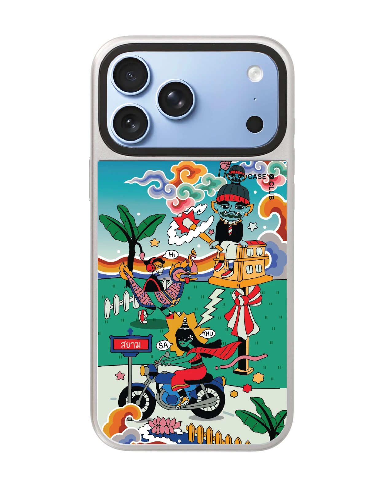 เคสกระจก iphone 18 pro max magsafe ไบค์เกอร์ไทยสไตล์