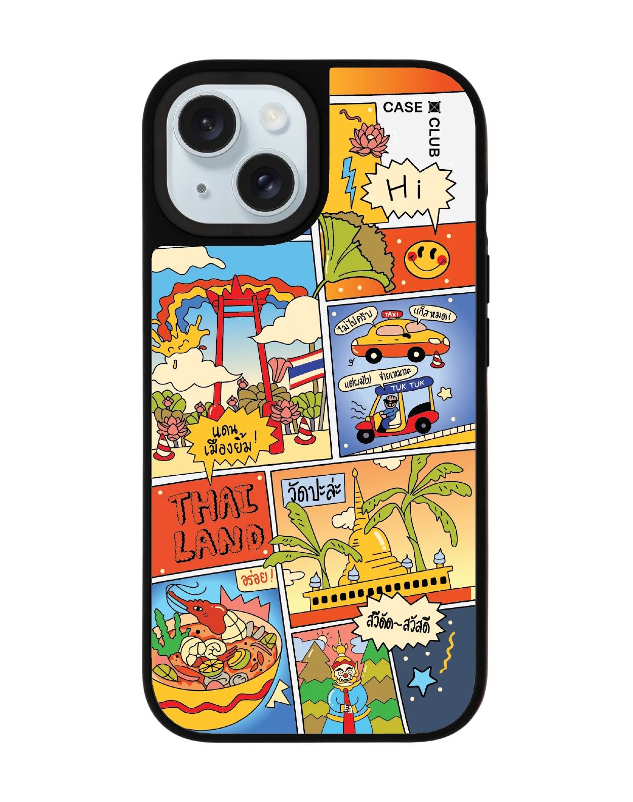 iphone 15 matte mirror magsafe thai comic