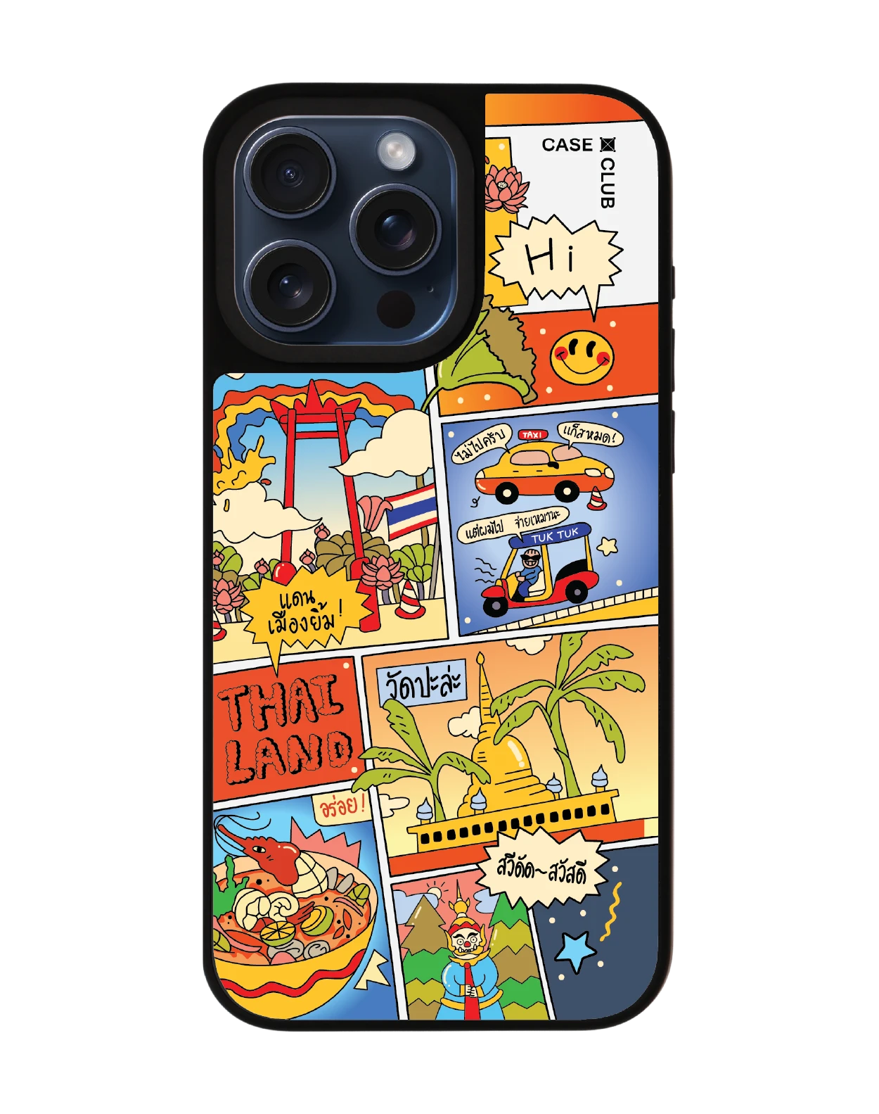 iphone 15 pro max matte mirror magsafe thai comic