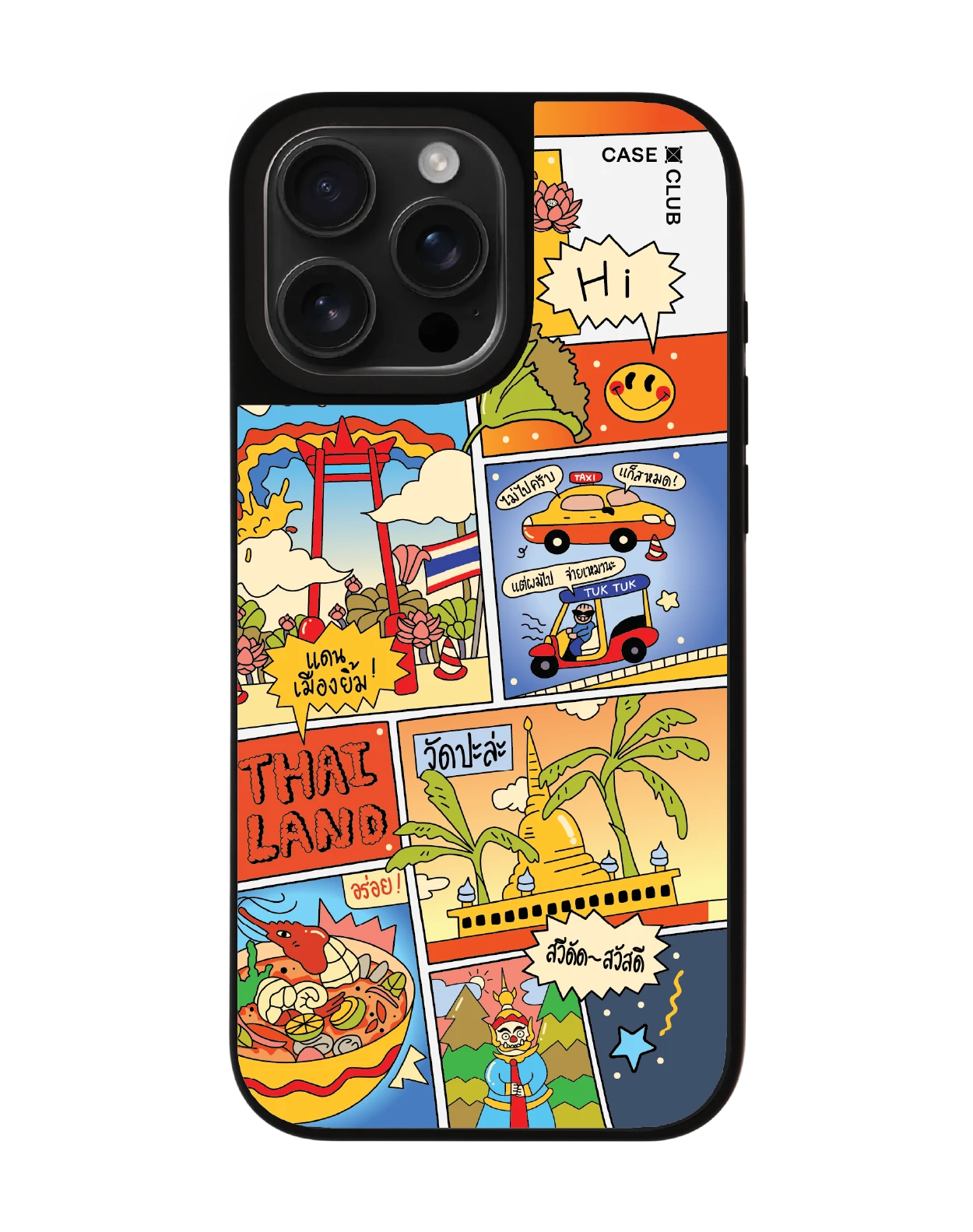 iphone 16 pro max matte mirror magsafe thai comic