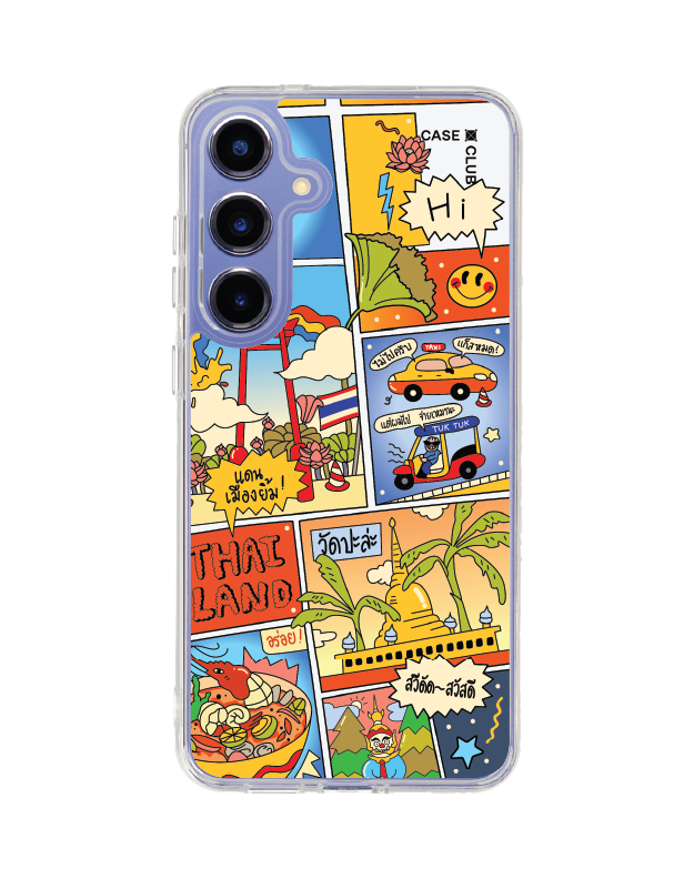 เคสใส Samsung Galaxy S25 Plus MagSafe การ์ตูนไทย