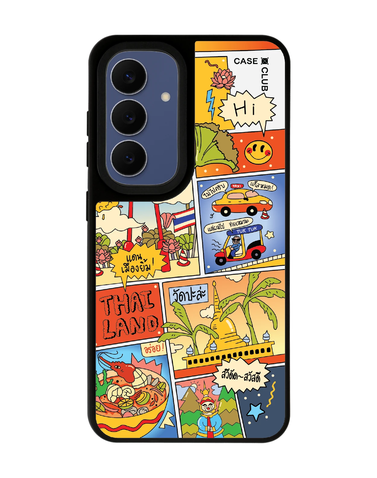 samsung s24 matte black mirror magsafe thai comic