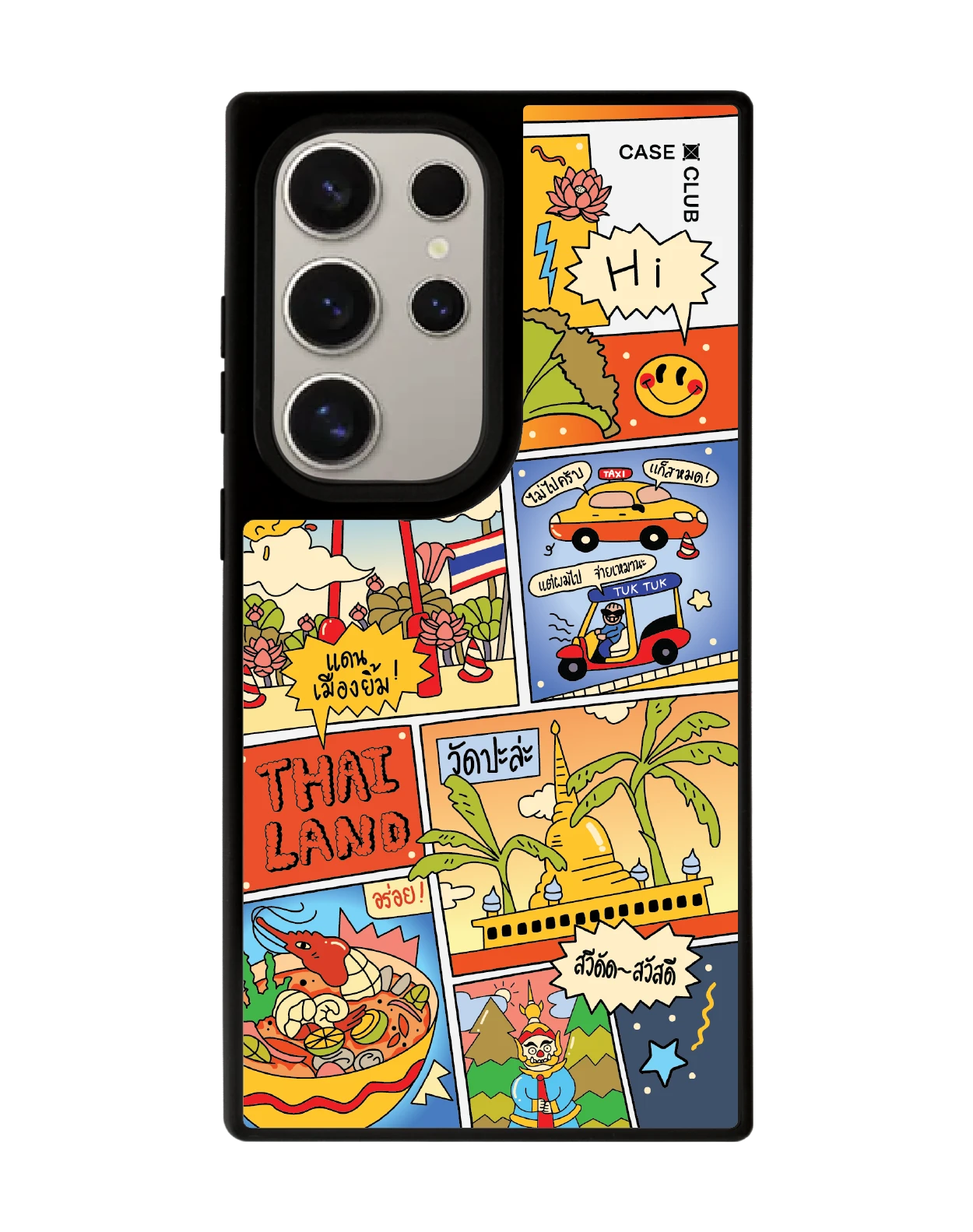 samsung s24 ultra matte black mirror magsafe thai comic