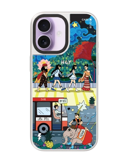 เคสกระจก iphone 17 magsafe เสน่ห์เมืองไทย คึกคักเมืองสยาม