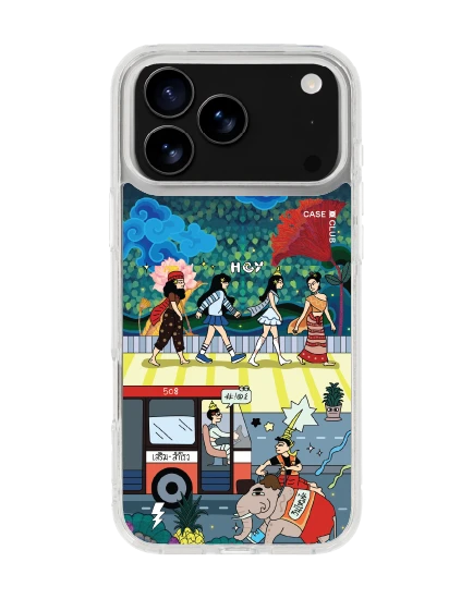เคสใส iphone 17 pro max magsafe เสน่ห์เมืองไทย คึกคักเมืองสยาม