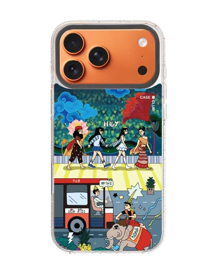 เคสกระจกใส iphone 17 pro max mirror magsafe เสน่ห์เมืองไทย คึกคักเมืองสยาม
