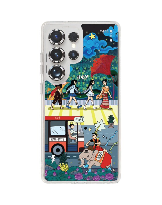 เคสใส samsung galaxy s25 ultra magsafe ไทยข้ามถนน