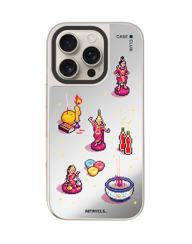 iphone 16 pro mirror case magsafe thai culture element