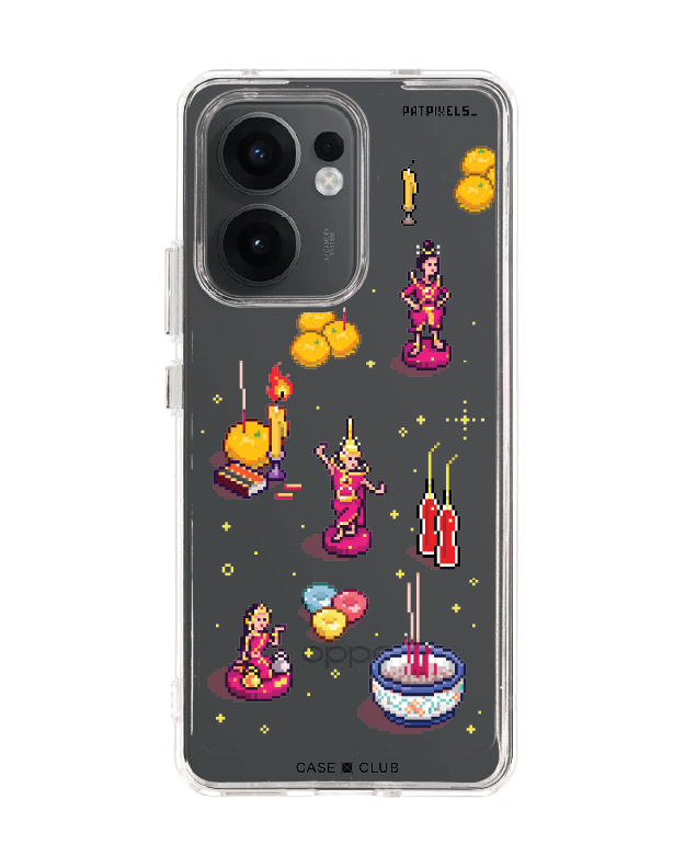 เคสใส oppo reno 13f องค์ประกอบวัฒนธรรมไทย