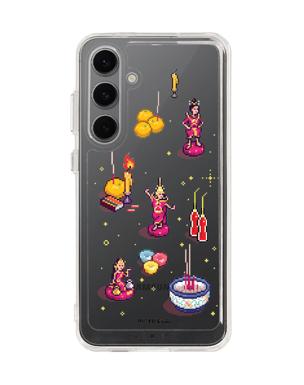 Samsung Galaxy S24 FE Clear Case Thai Culture Element