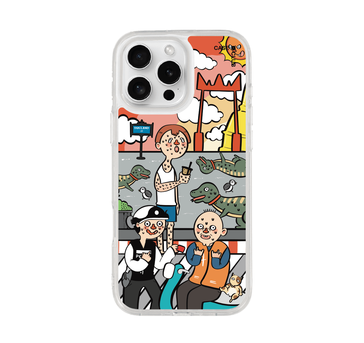 เคสใส iPhone 16 Pro Max ล้อเลียนไทย