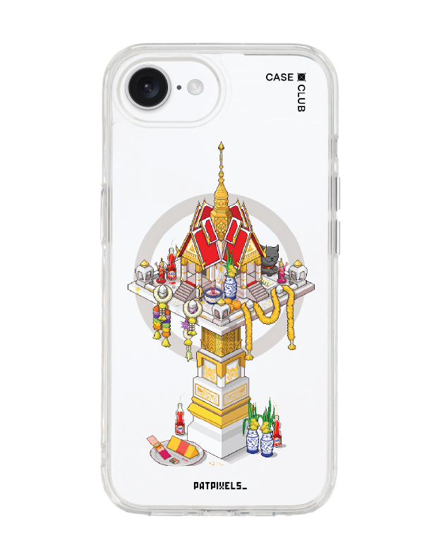 เคสใส iPhone 16e MagSafe ศาลเจ้าศักดิ์สิทธิ์