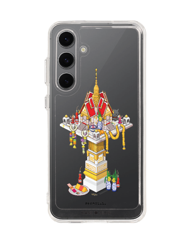 Samsung Galaxy S24 FE Clear Case Thai Sacred Shrine