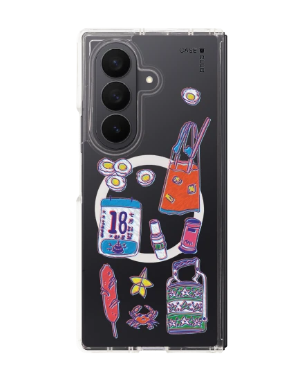 เคสใส samsung galaxy z fold 7 magsafe สติ๊กเกอร์ รวมของใช้แบบไทยๆ