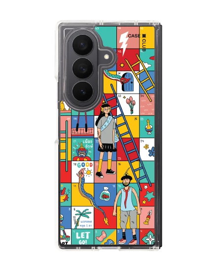เคสใส samsung galaxy z fold 7 magsafe งูบันไดวัฒนธรรมไทย