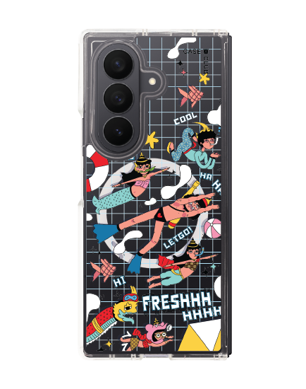 เคสใส samsung galaxy z fold 7 magsafe ว่ายน้ำไทย