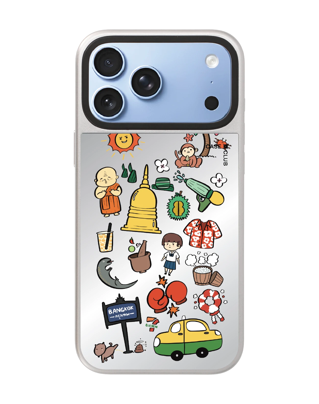 เคสกระจก iphone 18 pro max magsafe สติกเกอร์ amazing thailand