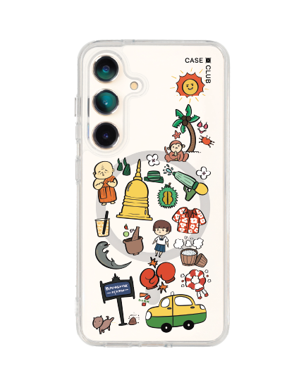 เคสใส samsung galaxy s25 magsafe รวมสติกเกอร์ amazing thailand