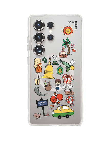 เคสใส Samsung Galaxy S25 Ultra MagSafe สติ๊กเกอร์ไทย