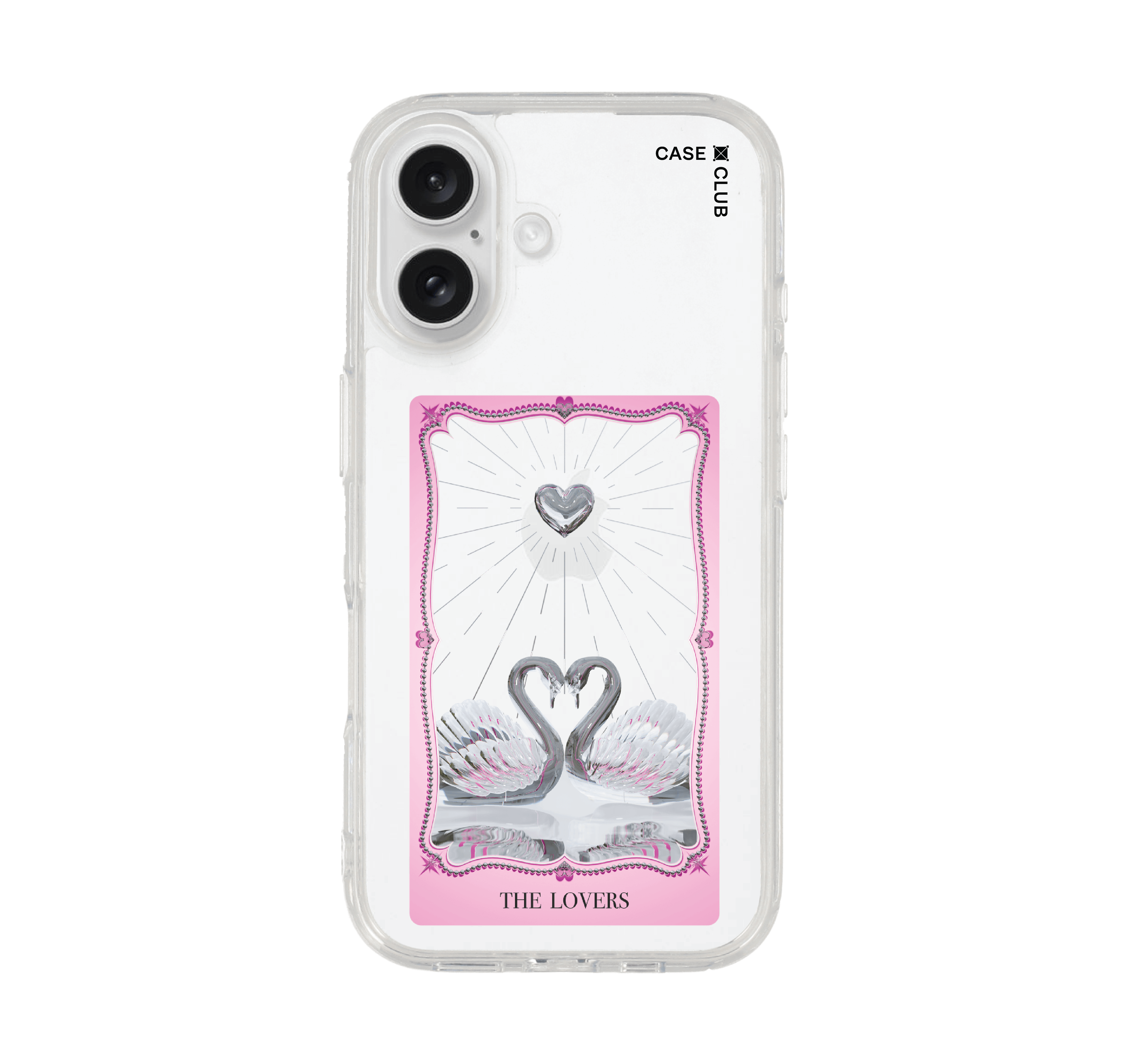 เคสใส iPhone 16 คู่รักน่ารัก