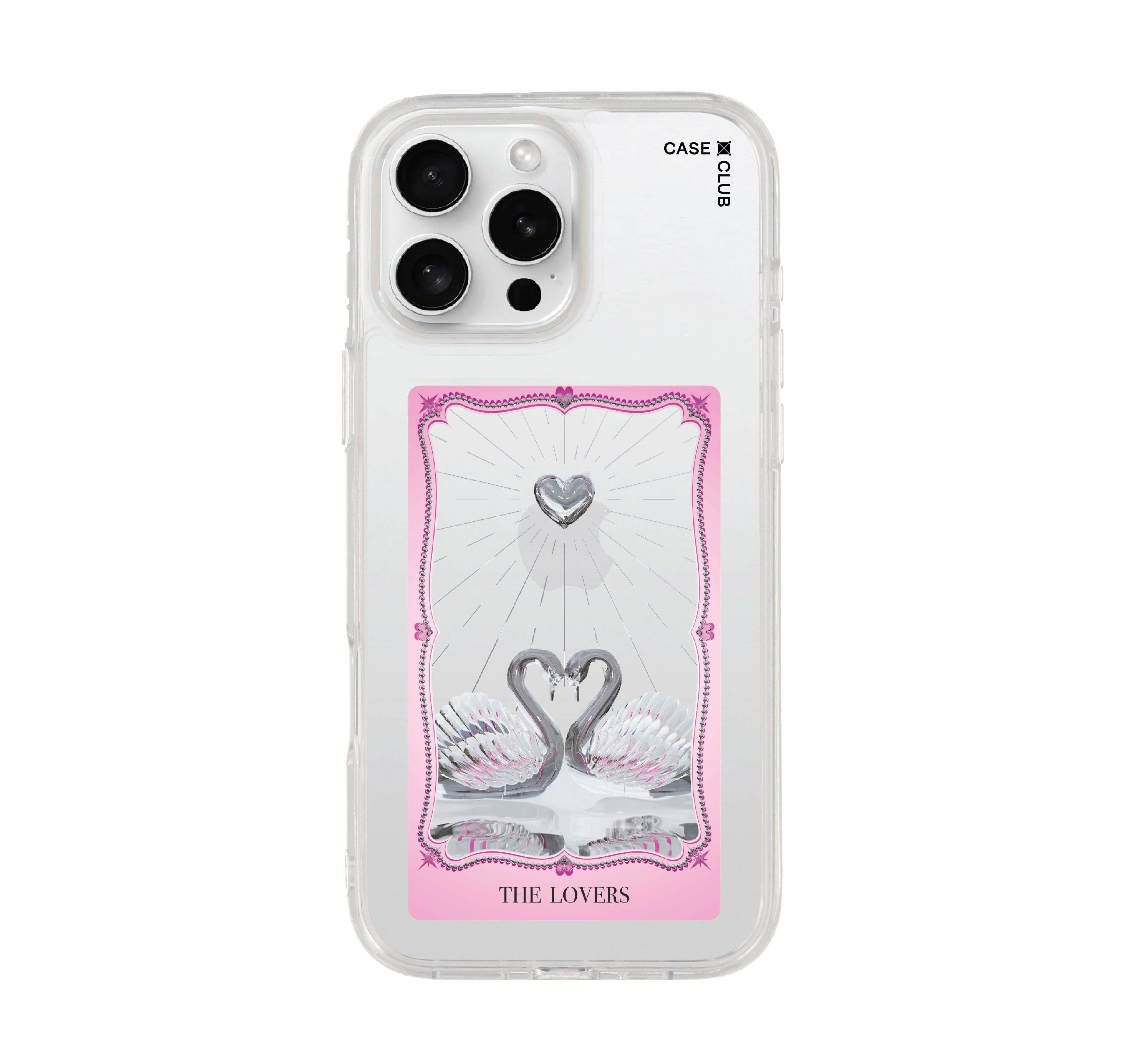iphone 16 pro max clear case the lovers