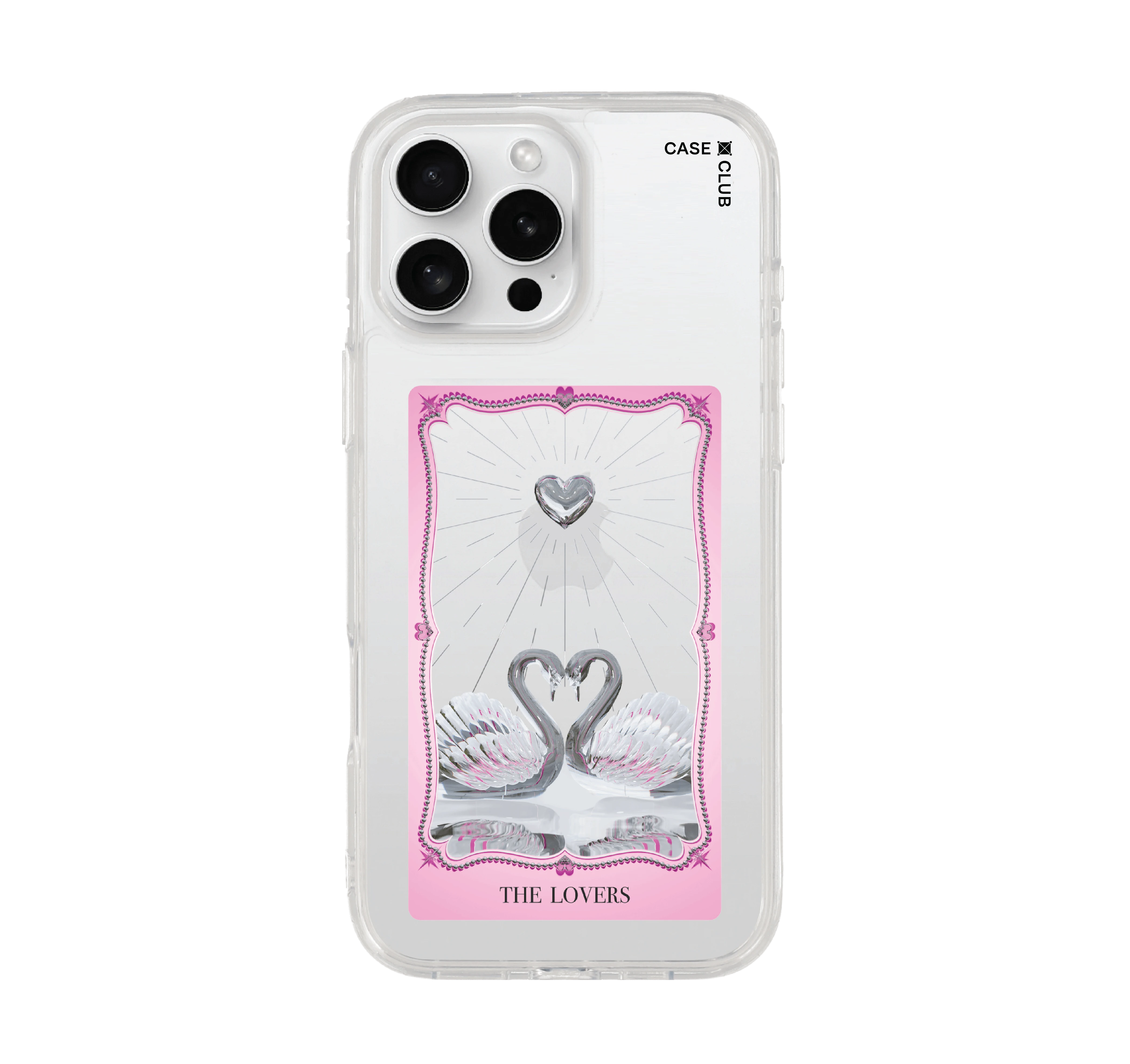 iphone 16 pro max clear case the lovers