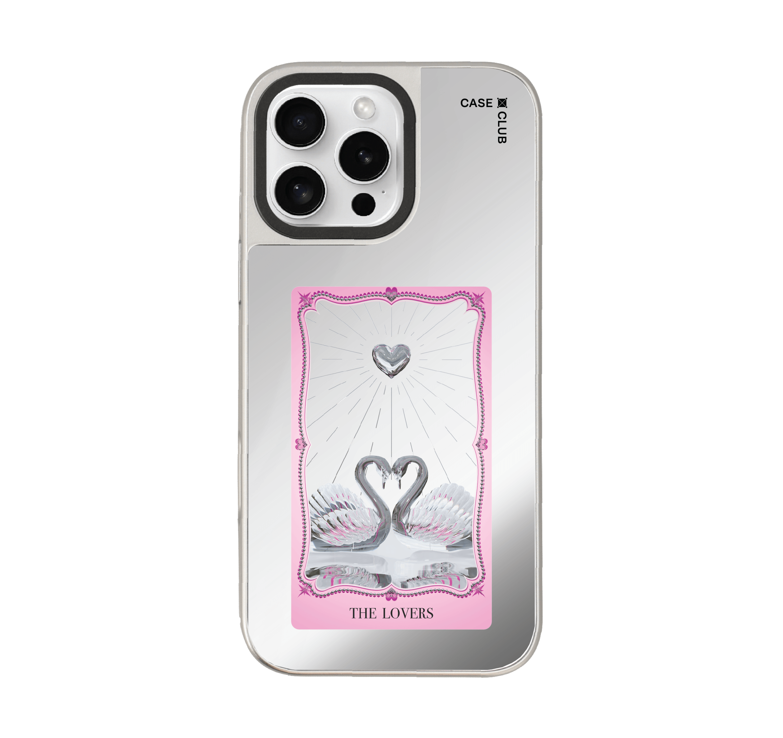 เคสกระจก iPhone 16 Pro Max MagSafe คู่รักน่ารัก