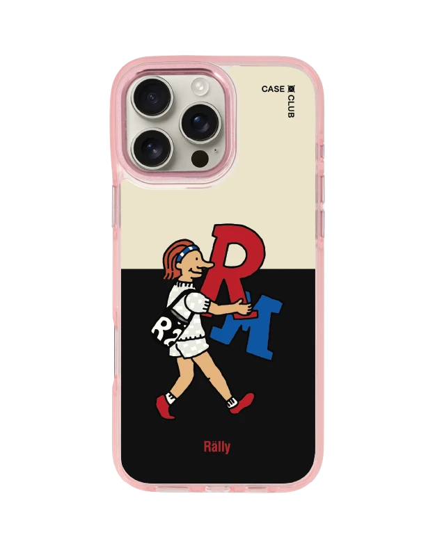 iphone 16 pro max clear pink magsafe r&m พลังหญิง