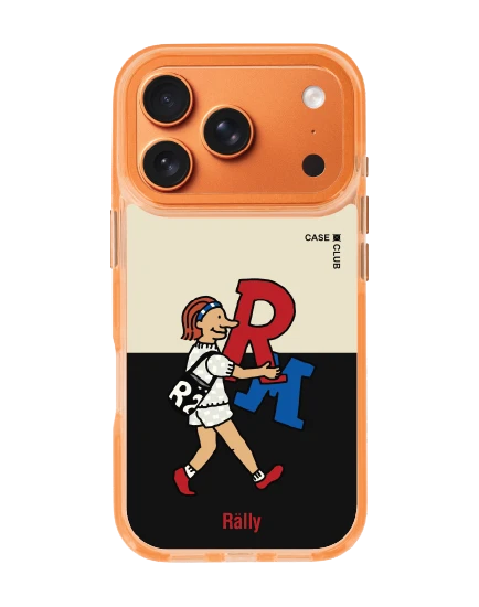 เคสใสสีส้ม iphone 17 pro magsafe r&m พลังหญิง