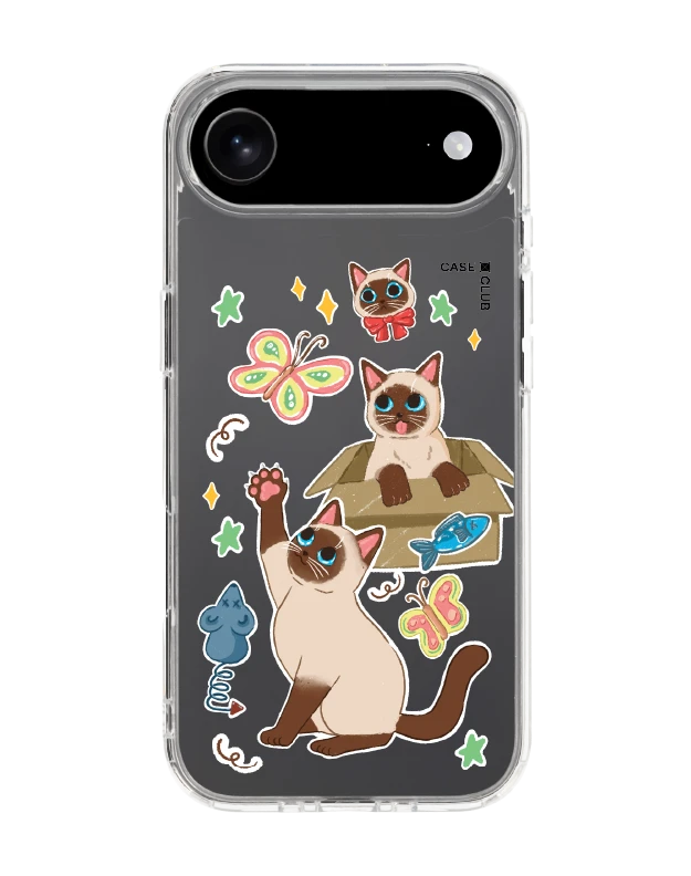 เคสใส iphone 17 air 3 แมวป่วน