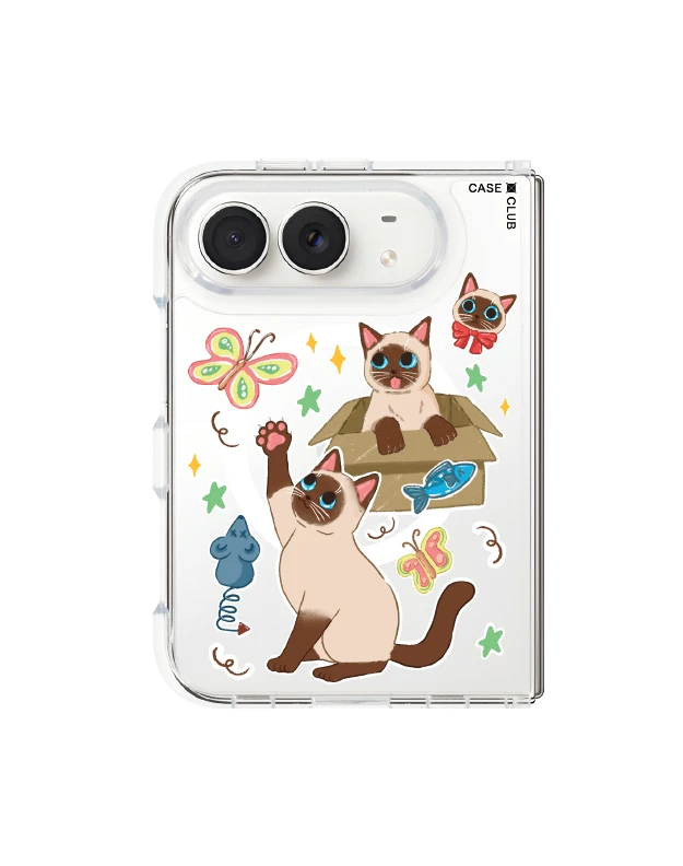 เคสใส iphone duo magsafe 3 แมวป่วน