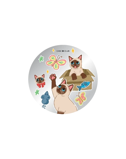 ป็อปกริปกระจก 3 แมวป่วน