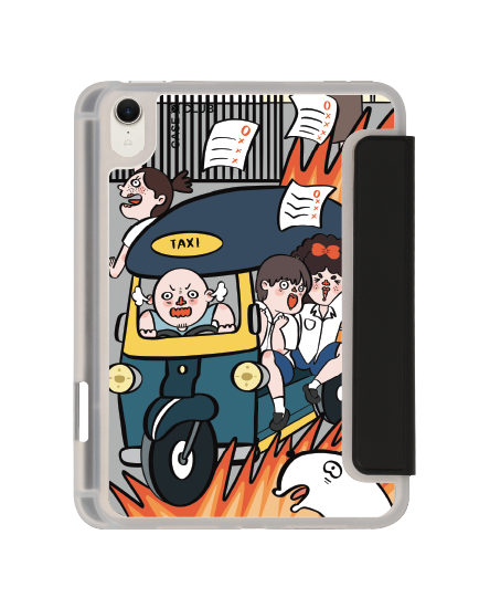 เคสใส ipad mini 7 สีดำ ตุ๊กๆ ไทยแลนด์