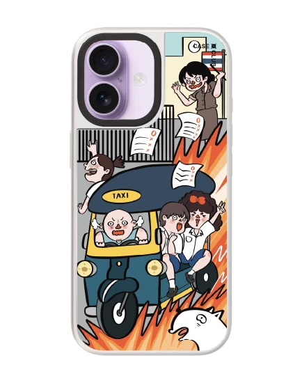เคสกระจก iphone 17 magsafe ตุ๊กๆ ไทยแลนด์