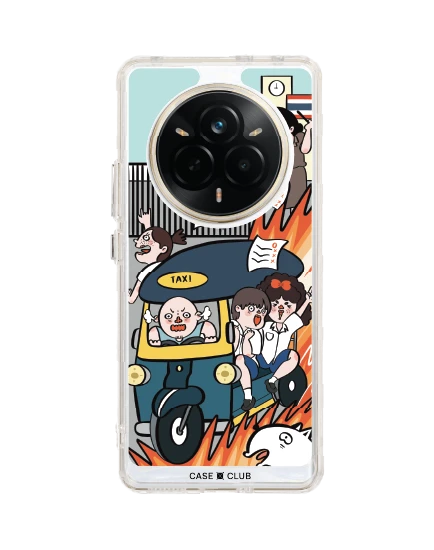 เคสใส realme 14 pro ตุ๊กๆ ไทยแลนด์