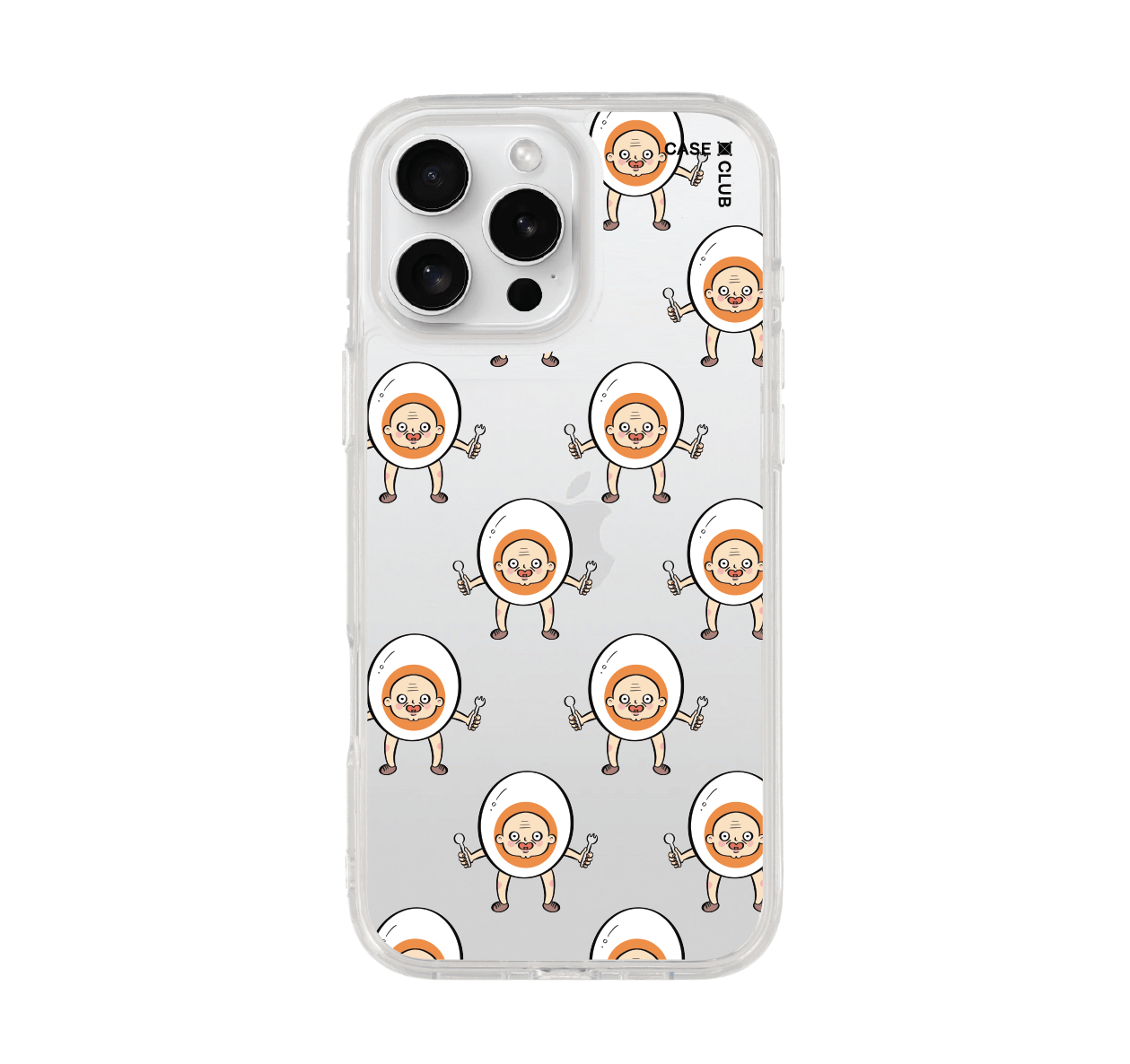 iphone 16 pro max clear case uncle boiled egg
