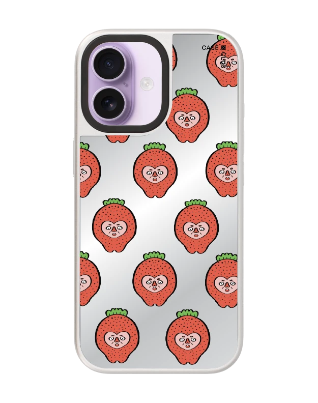 เคสกระจก iphone 17 magsafe ลุงสตรอเบอร์รี่พาเพลิน